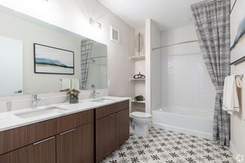 Dual sink vanities*